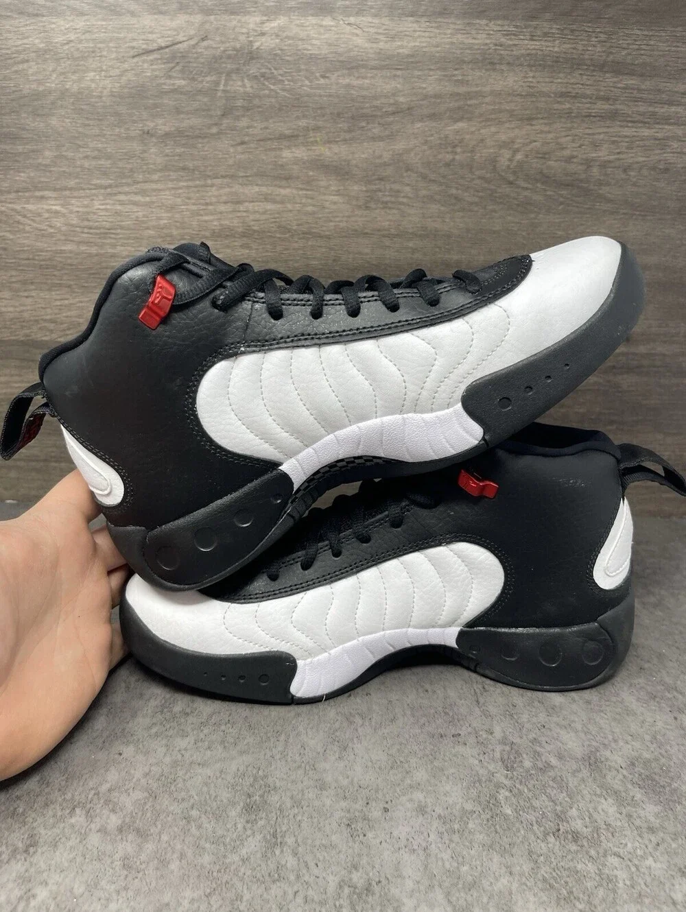 Air Jordan Jumpman Pro Size 8.5 Mens White Black Varsity Red Basketball DN3686